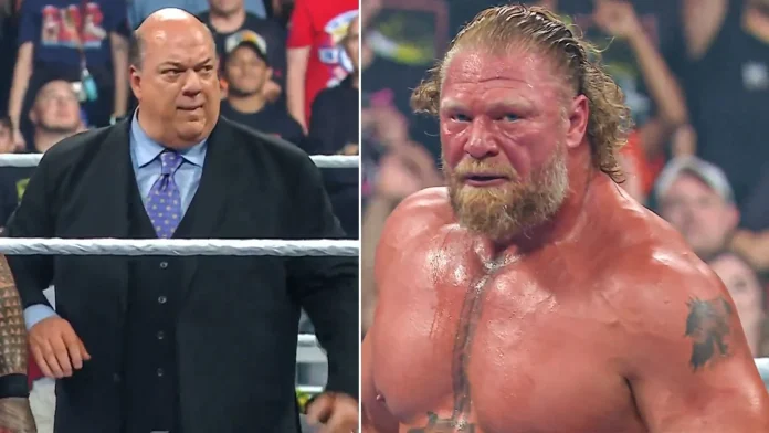 Paul Heyman Brock Lesnar