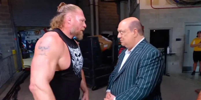 Paul Heyman Brock Lesnar Reunion