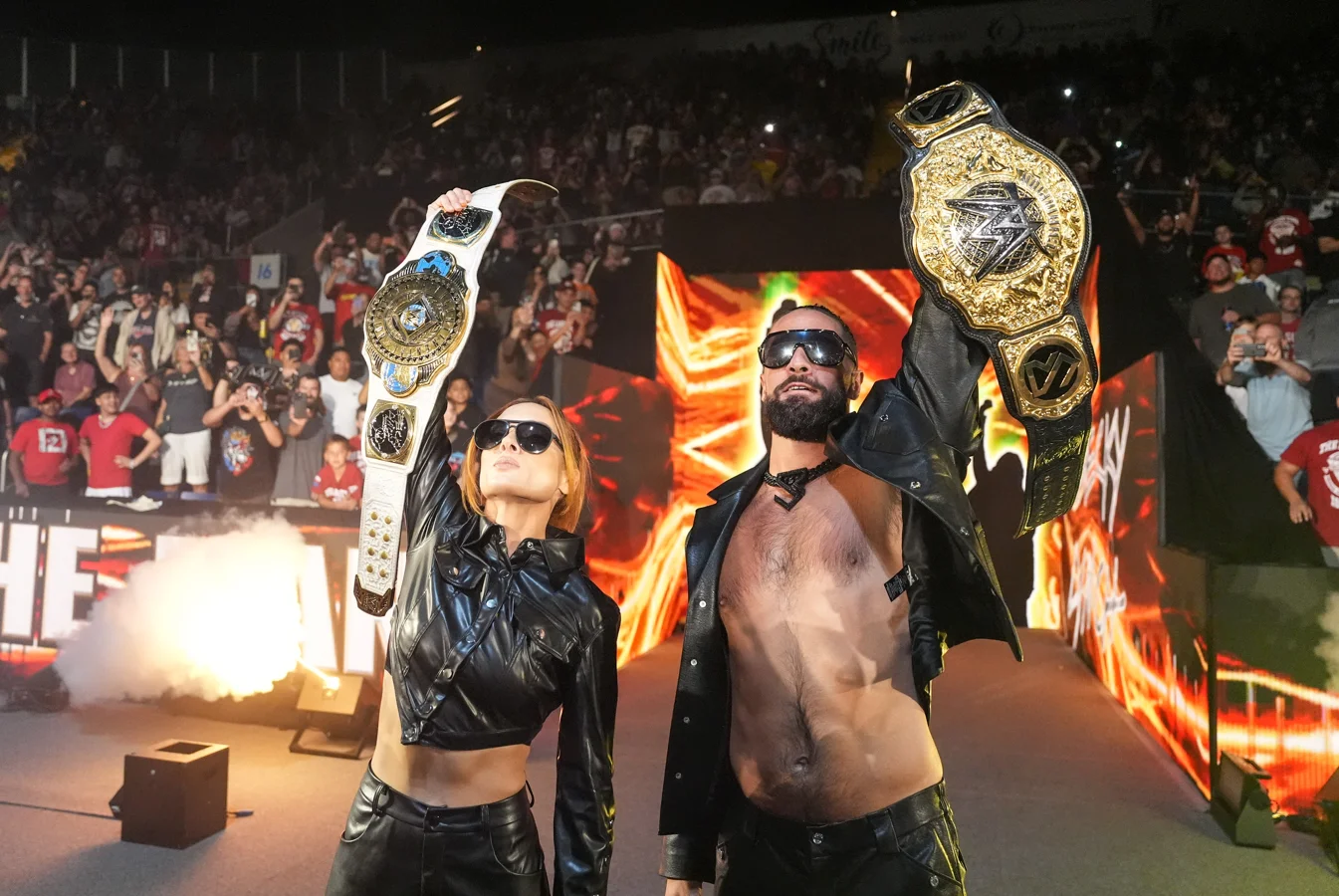 Seth Rollins Defends Becky Lynch