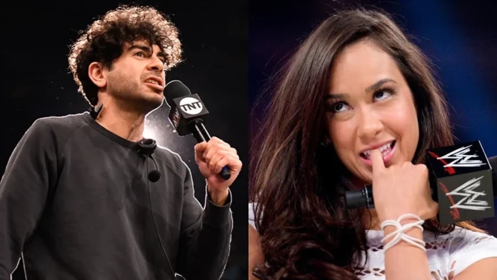 Tony Khan counters AJ Lee WWE return