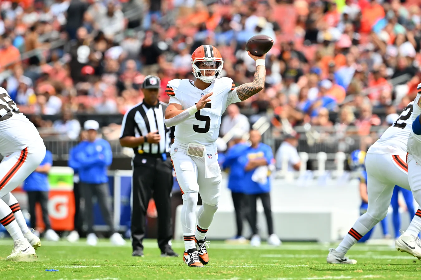 Brock Lesnar attacks Corey Graves