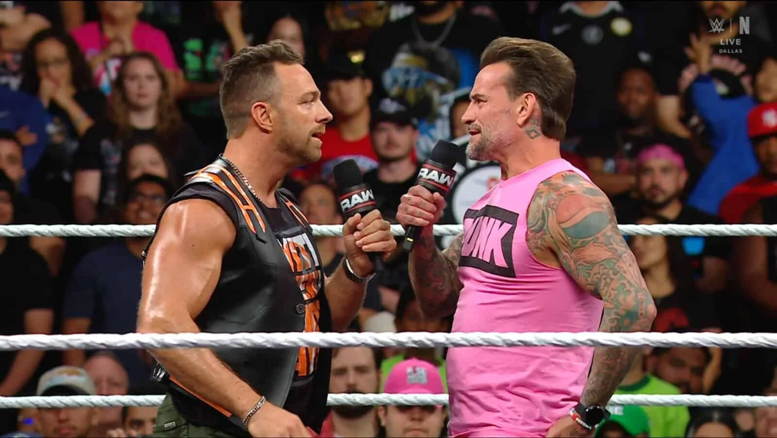 LA Knight challenges CM Punk