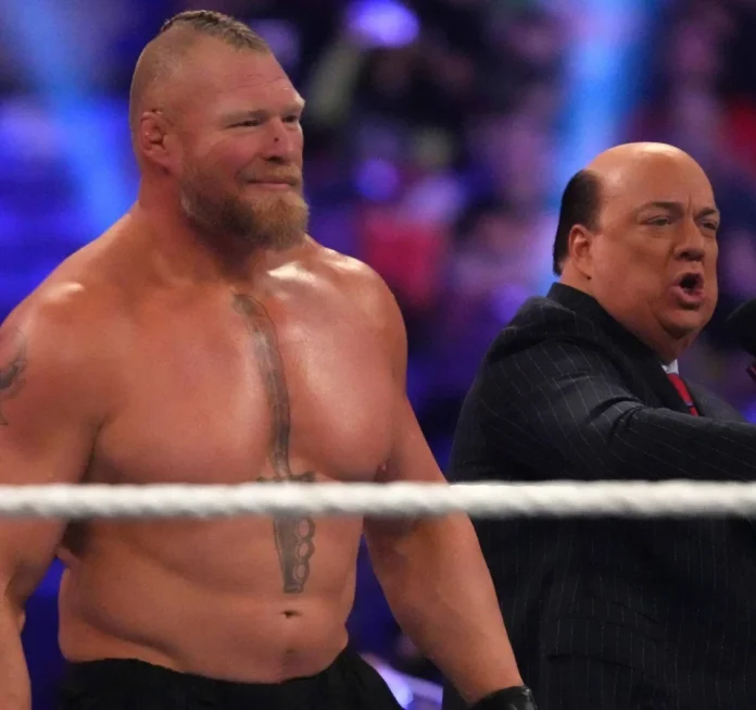 Paul Heyman Brock Lesnar