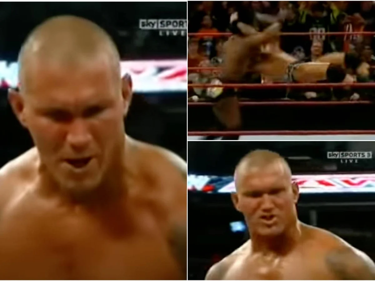 Randy Orton WWE botch match