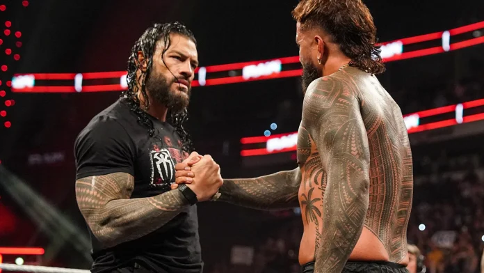 Roman Reigns WWE RAW Kickoff