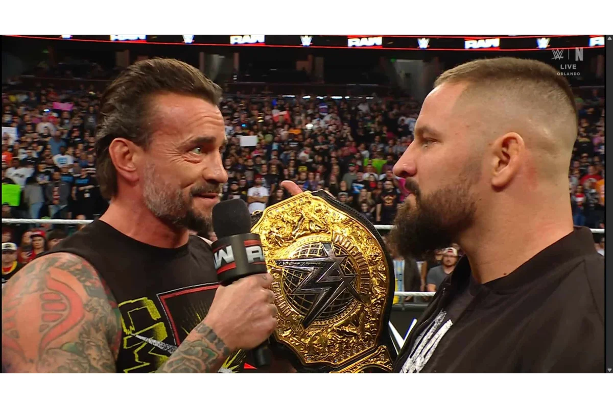 Bron Breakker, CM Punk, WWE, WWE RAW, Bron Breakker vs CM Punk