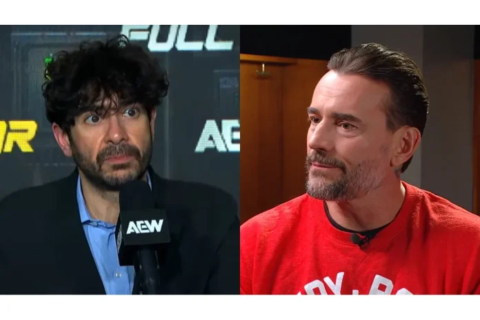 CM Punk, Samoa Joe, Jack Perry, Tony Khan, CM Punk backstage AEW incident