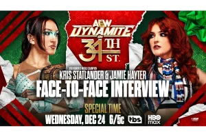 Kris Statlander Spits at Jamie Hayter at AEW Worlds End