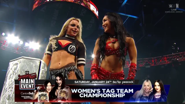 Liv Morgan, Roxanne Perez, WWE, Liv Morgan tag team title pursuit