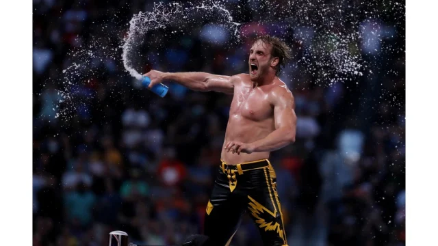 Logan Paul, Austin Theory, CM Punk, WWE, Logan Paul WWE The Vision