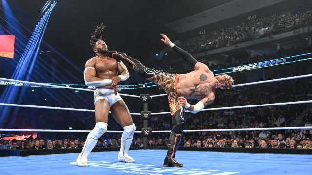 Rey Fenix, Trick Williams, WWE, WWE Smackdown, Rey Fenix WWE SmackDown match