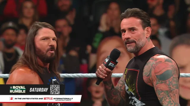 WWE RAW, AJ Styles, CM Punk, Rey Mysterio, IYO SKY, Rhea Ripley, Royal Rumble, WWE, WWE RAW Match Rankings