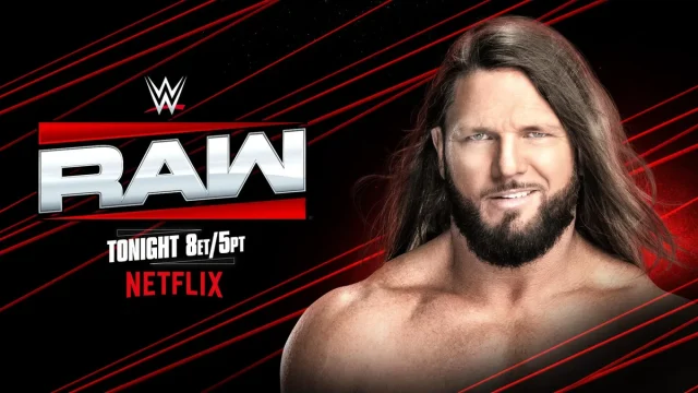 WWE RAW, AJ Styles, Royal Rumble, WWE, WWE Raw Royal Rumble