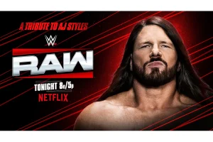 AJ Styles RAW Tribute Shocker: 2 Legends Appear Unexpectedly