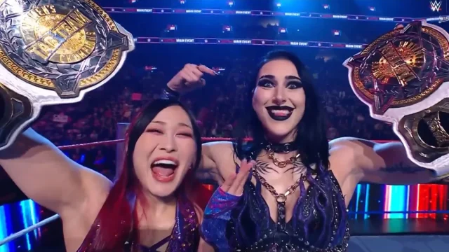 Iyo Sky WWE tag match