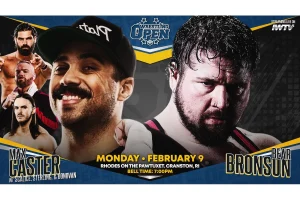 Bear Bronson Stuns Max Caster in Wrestling Open RI Thriller